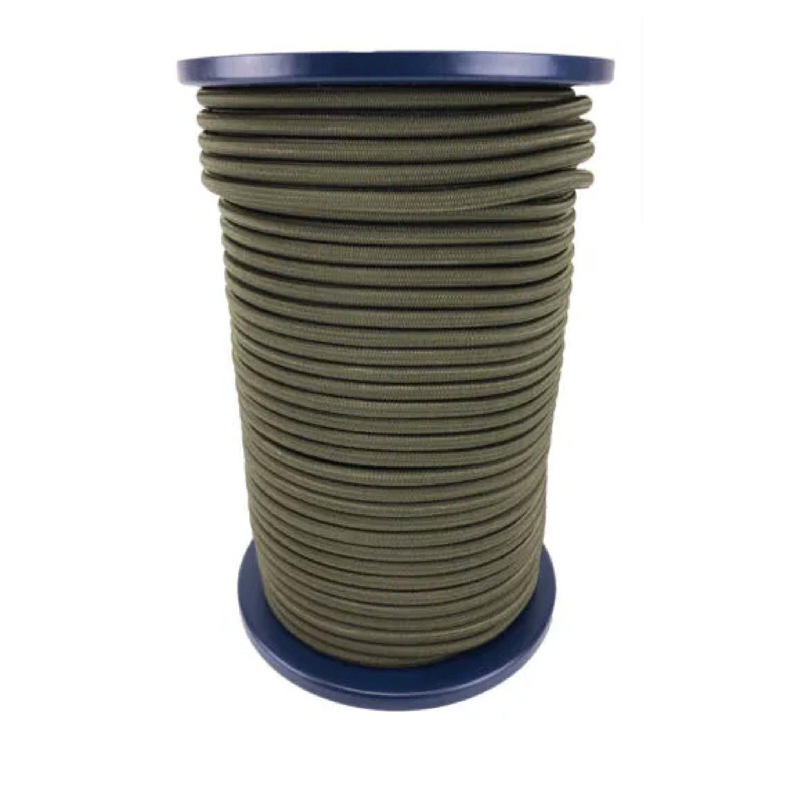 Bungee Cord Military Olive Green Elasticated 7mm Bungy Cord 100m Roll ~ New