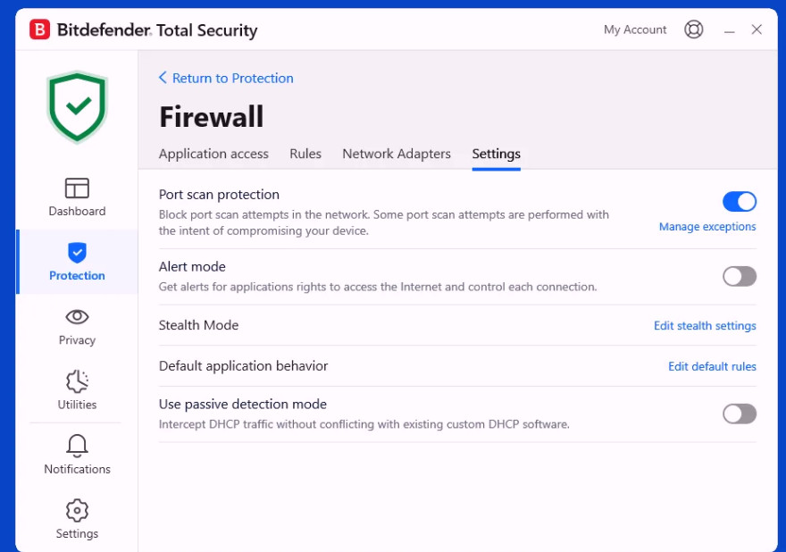Bitdefender Total Security - 3 Years 3 Device / Windows, MAC, Android/Daily VPN