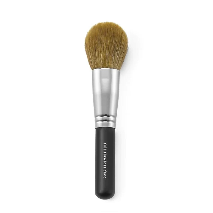LOT OF 2 bareMinerals Full Flawless Face Brush #43018 Natural Fiber Bristles F/S