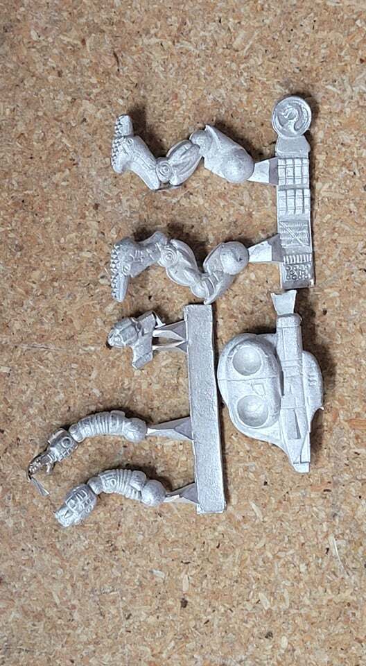 Ral Partha Metal Battletech Miniature: Blood Hound 20-214 Battlemech Unseen