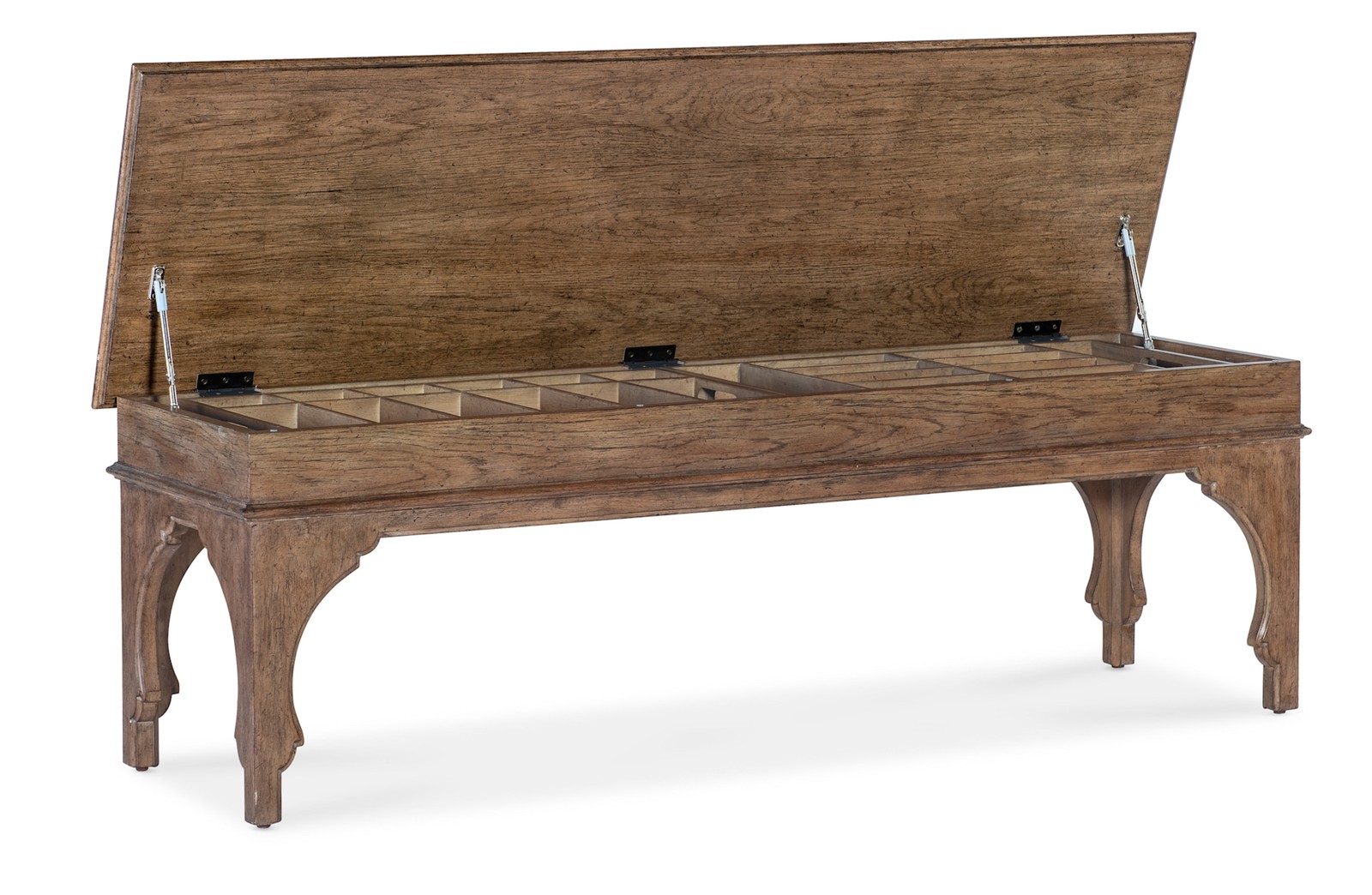 Hooker Furniture 7050-90119 Americana 60"W Bed Bench - Honey