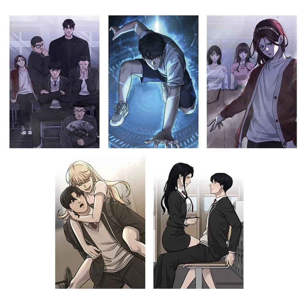 [QUESTISM] OFFICIAL GOODS MD POST CARD [5 Type] Naver Korea Webtoon SEALED