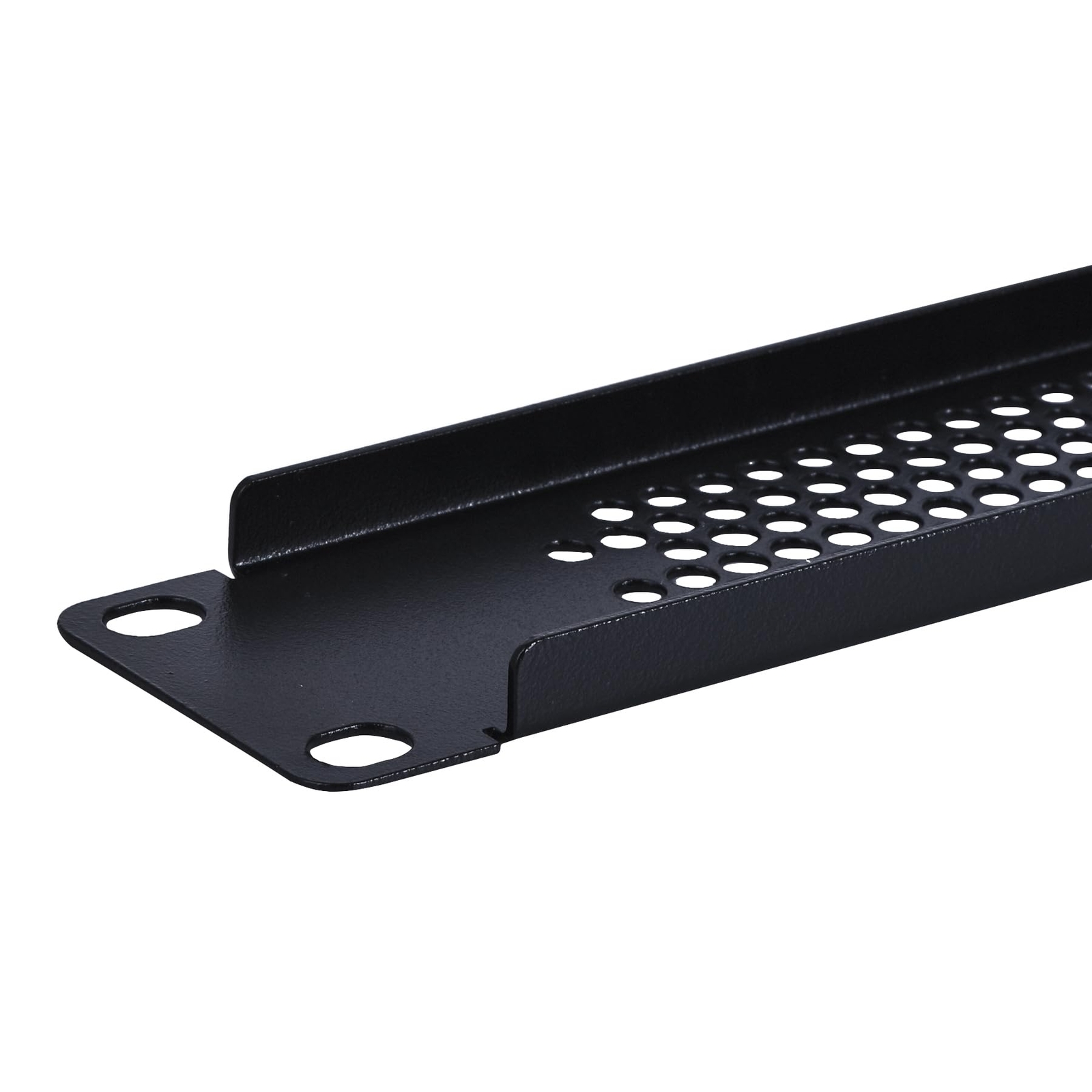 RackPath 1U Blank Rack Mount Panel Spacer with Venting 10 Pack for 19in Serve...