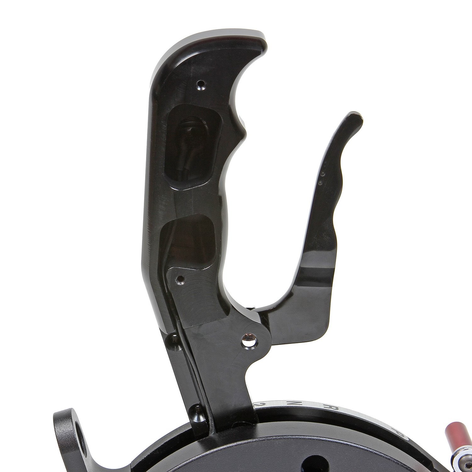 B&M Magnum Grip Stealth Side Plate with 12V Button