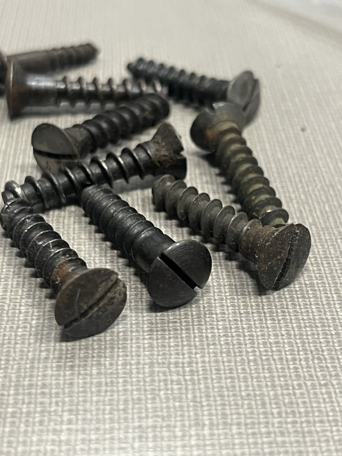 4x Original WW2 German K98k K98 Gew98 Stock Butt Plate & Screws Parts Lot