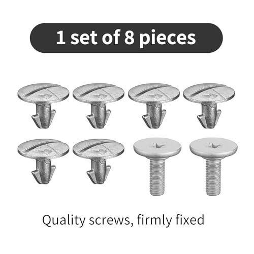 1 Pack 8 Pcs Lower Engine Cover Pin Screws, Splash Shield Screws, Bolts Splash