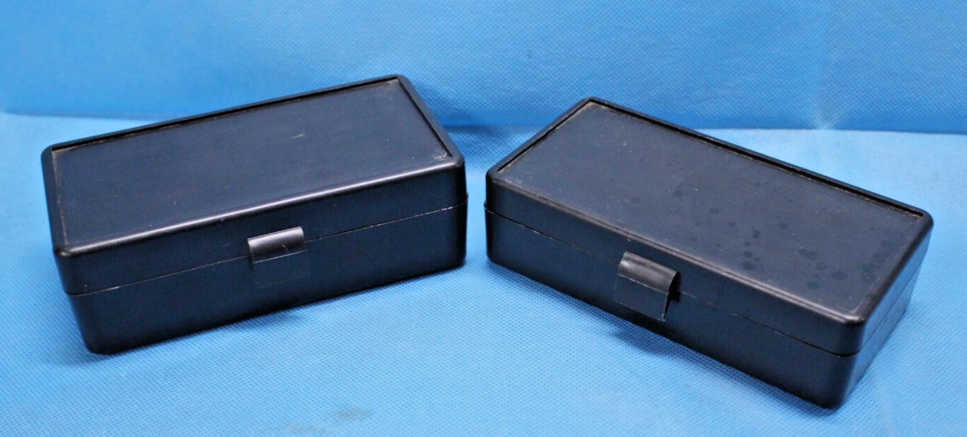 Colt 45/45 ACP/.40 S&W 50 Round Flip Top Ammo Boxes (Black) 2 sizes
