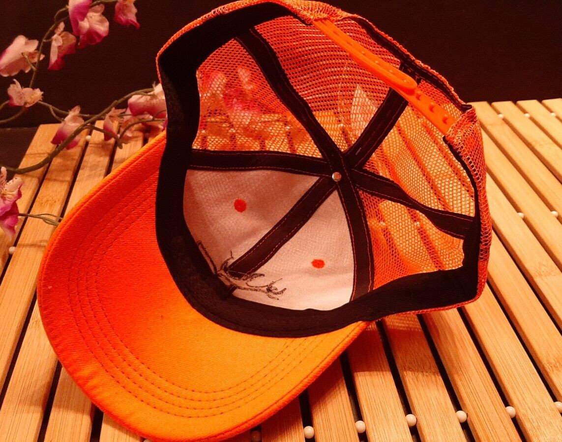 Edtrek Navigator Performance Cap Blaze Orange OS Buck, Angler, Hunter Hat NEW