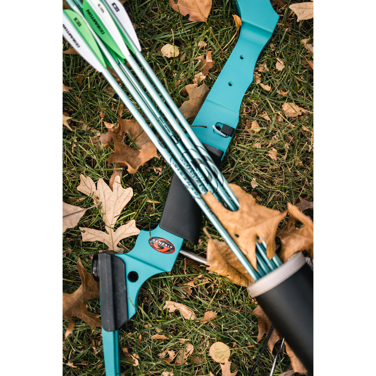 Genesis Original Lightweight Archery Compound Bow/Arrow Set, Right Handed,Carbon