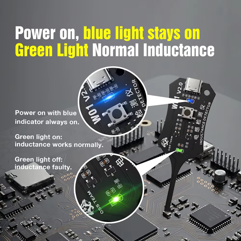 4pcs Inductance Tester W01 Inductor Detectors With Compactly Construction