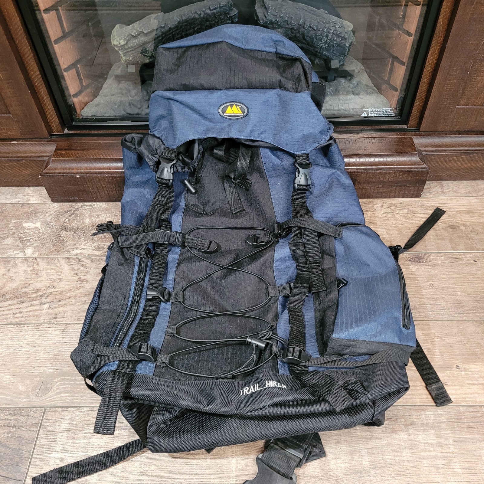 High Uinta Gear Hiking Backpack Trail Hiker Large Blue Trail Pack