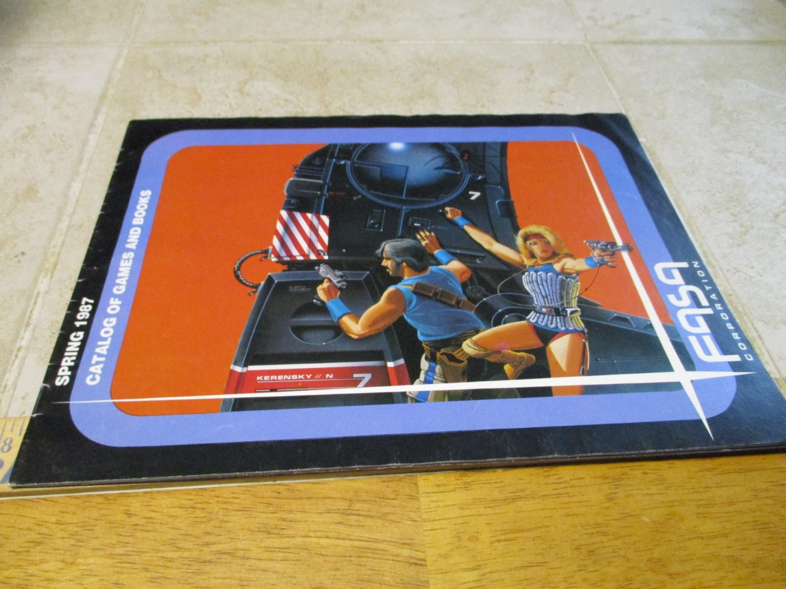 FASA Corporation 1987 Catalog of Games Books • Battletech Star Trek  Dr Who VTG