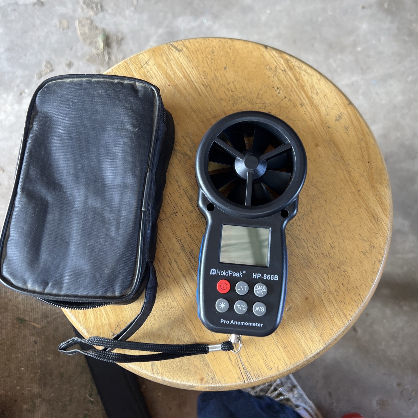 Handheld High-Precision Anemometer Cup-Type Wind Speed Measurement Instrument