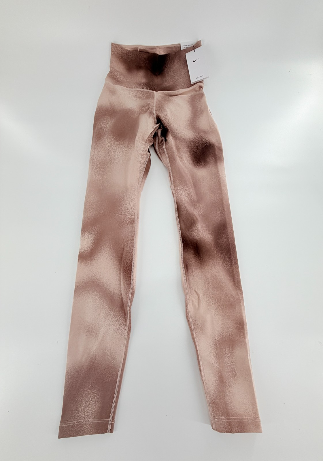 Nike Dri-FIT High Rise Training Leggings FQ6260-208 Mauve Full Length NWT Brown