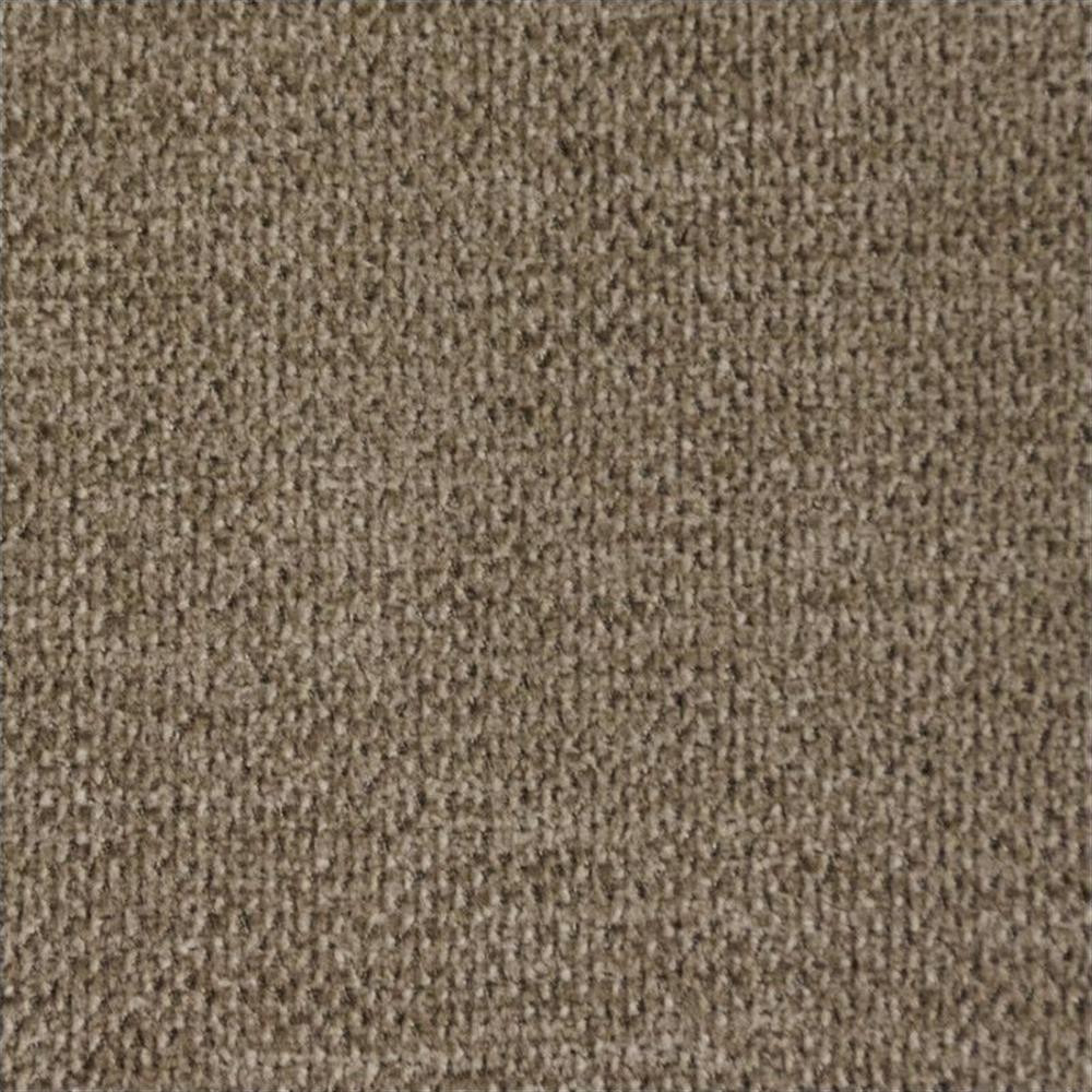 Pemberly Row Contemporary Fabric Upholstered Sofa in Fawn Tan
