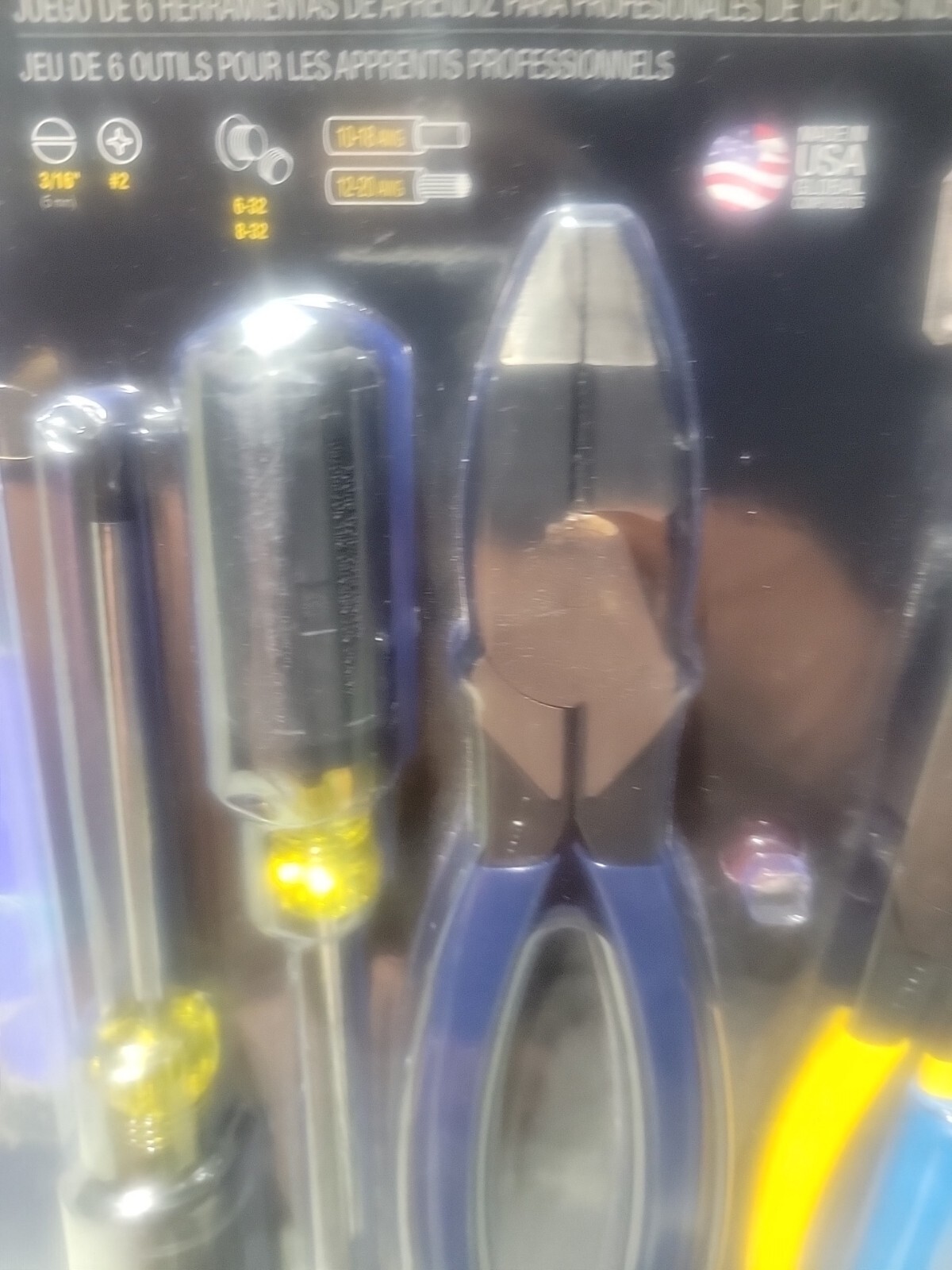 1 KLEIN TOOLS # 94126 6-PIECE APPRENTICE TOOL SET FOR ELECTR. TRADE PRO.🤑FS&H🤑