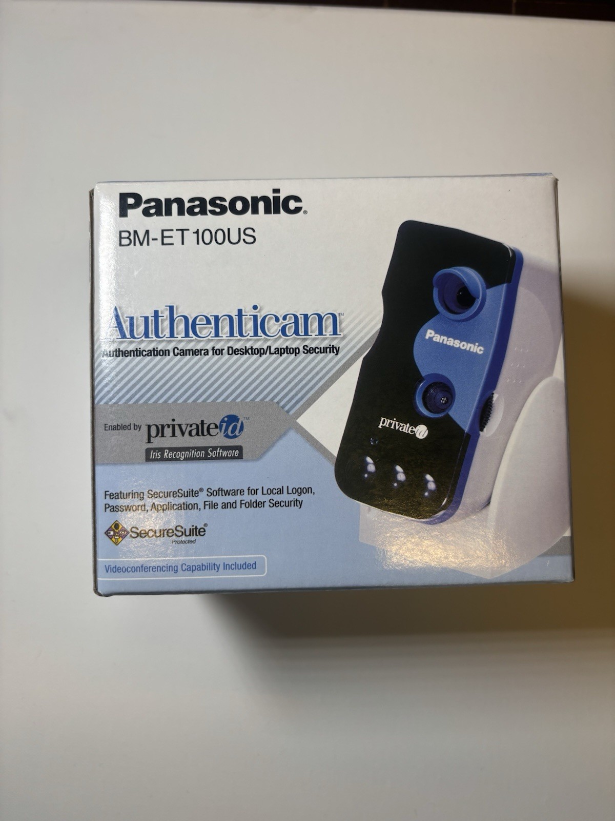 Panasonic Authenticam Private ID Iris Recognition For DeskTop Laptop Security