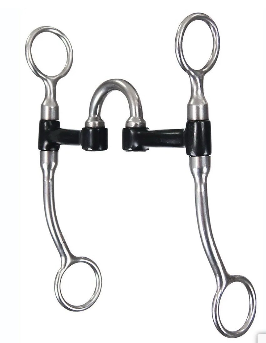 Reinsman Sweet Iron Correction Bit 5/16" w/ Copper Stripes 5" Mouth 755 NWT