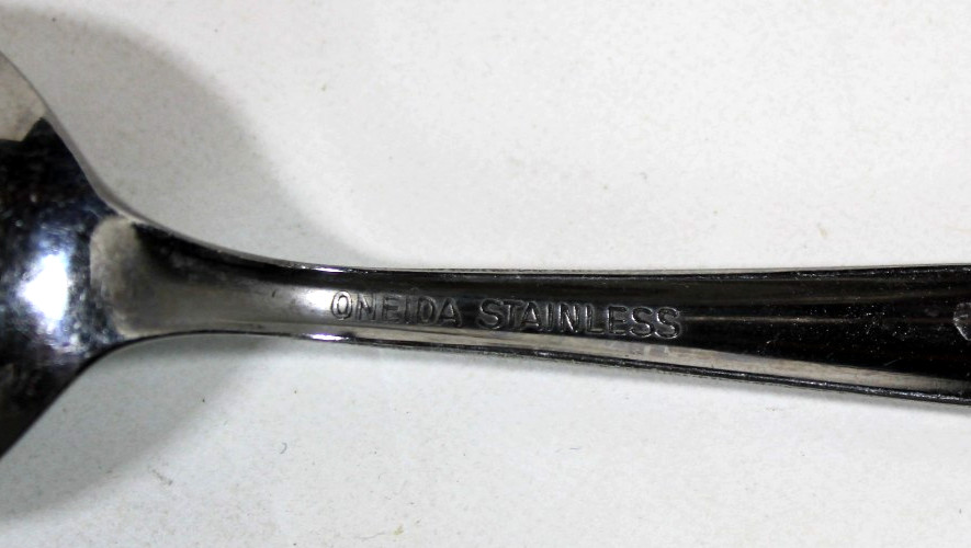 46 Pce. Oneida Stainless Asian Arrow Pattern MCM 1960's - Fork, Knife, Spoon