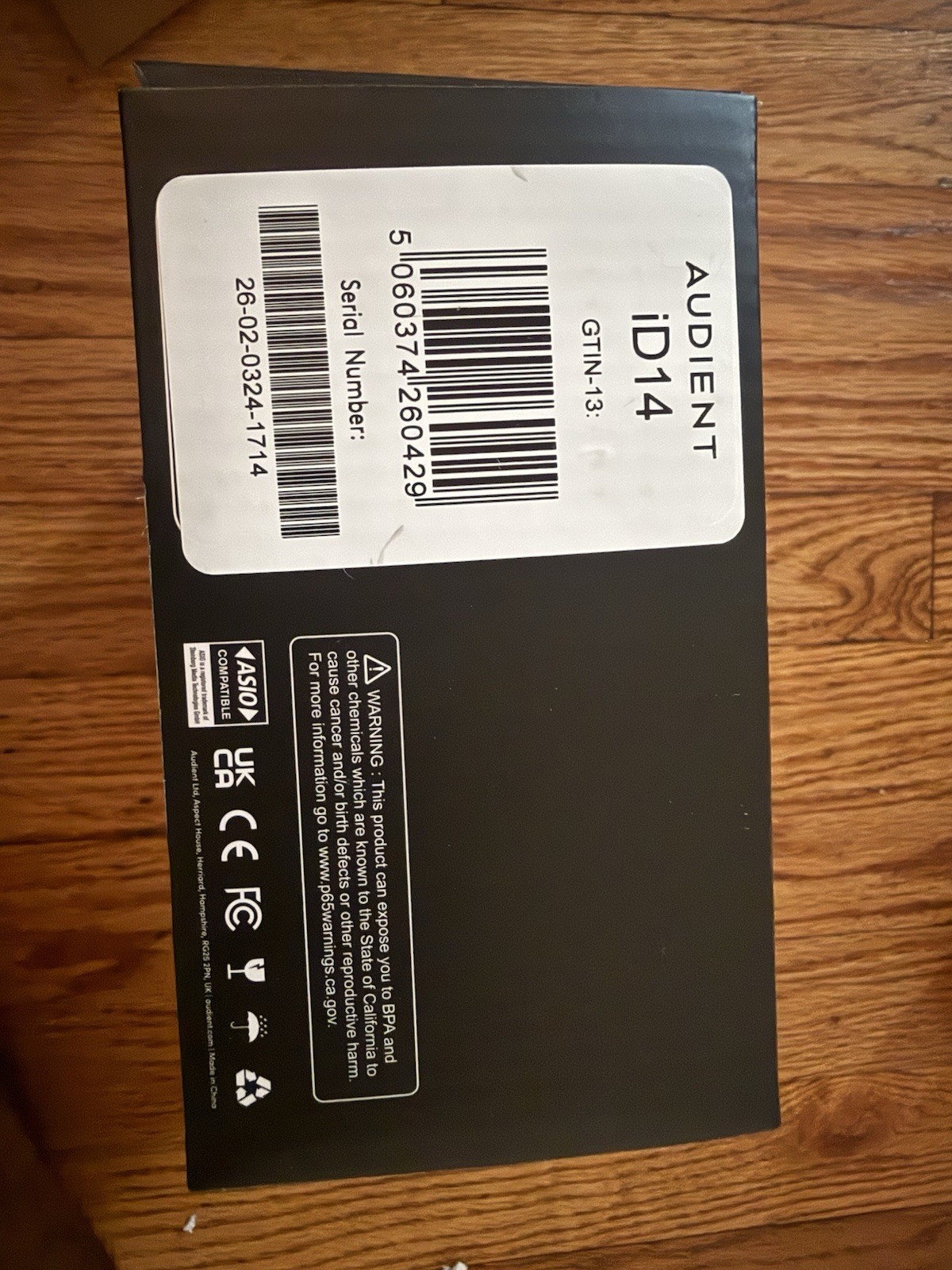 Audient ID14 MKII 2 Class Channel USB-C Interface