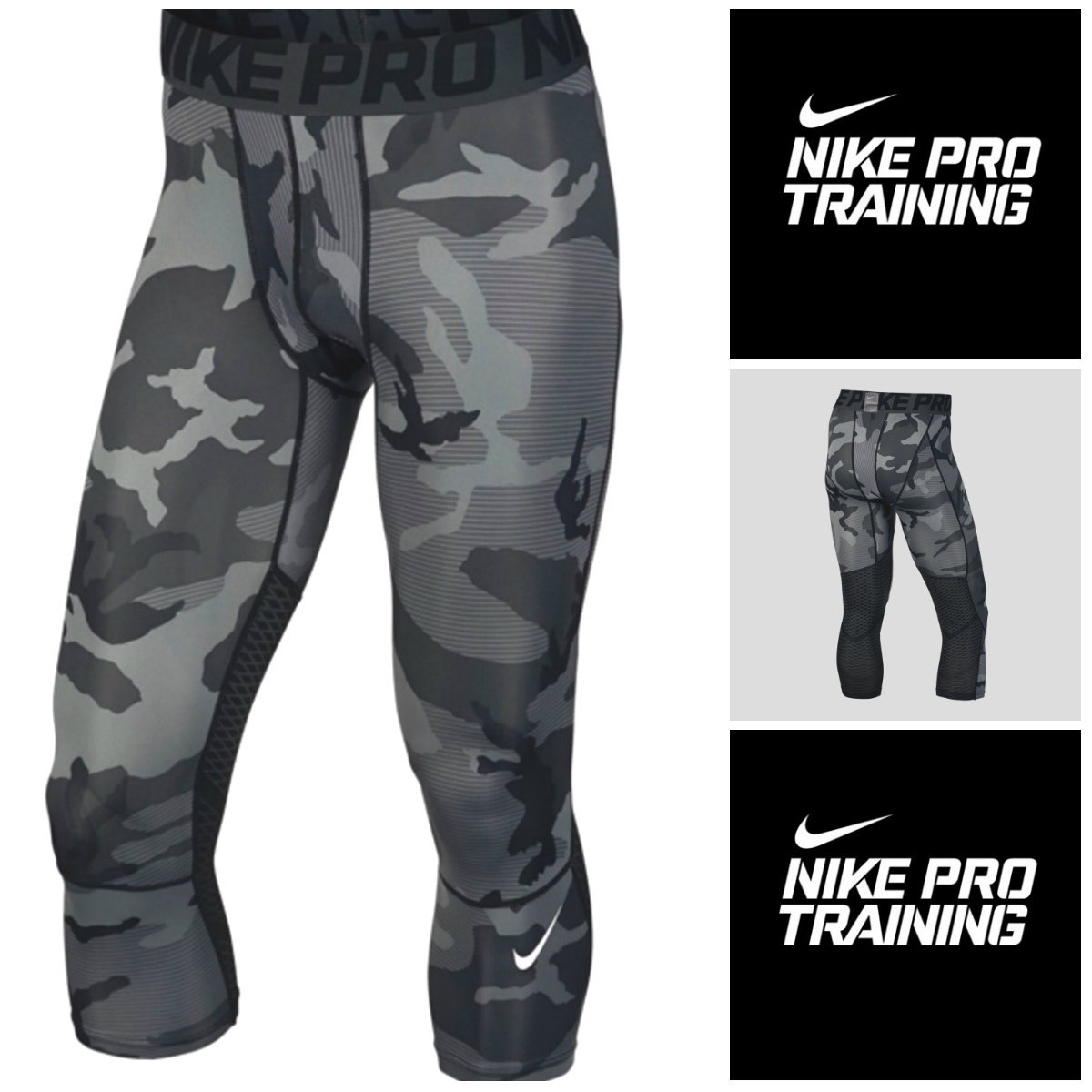 NIKE PRO Mens Compression Training Spandex Tights Base Layer HYPERCOOL/HYPERWARM