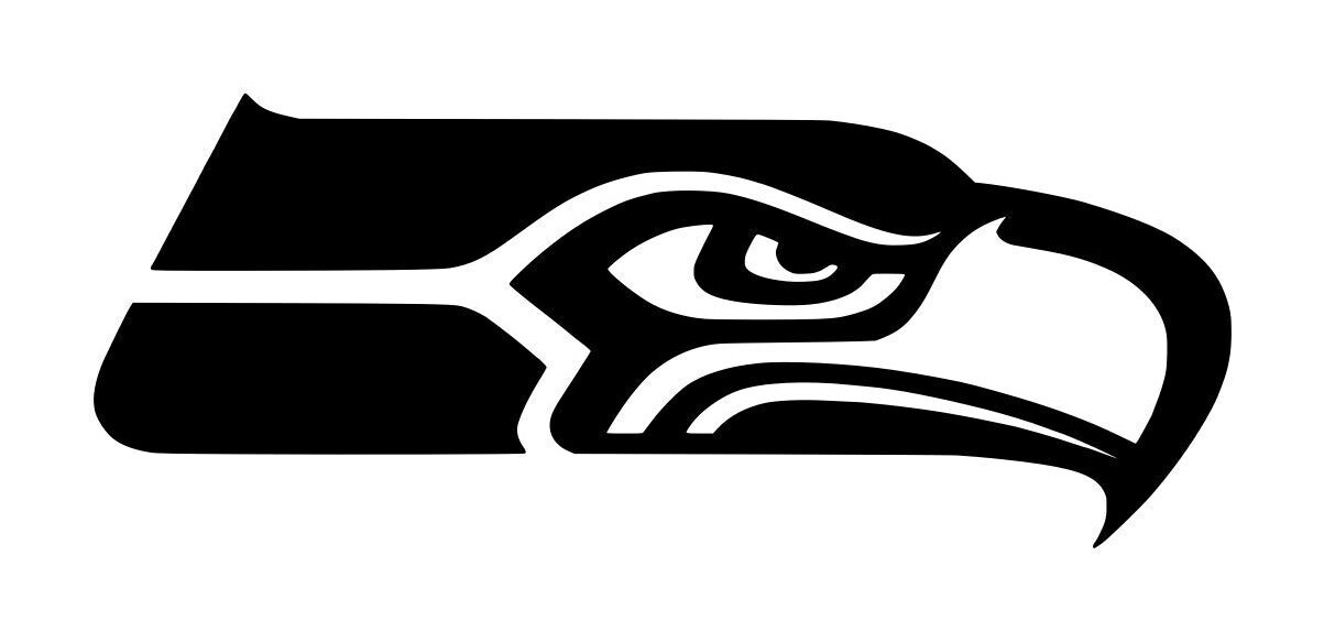 Seattle Seahawks Decal #1 2.5"x6" Choose Style, Color