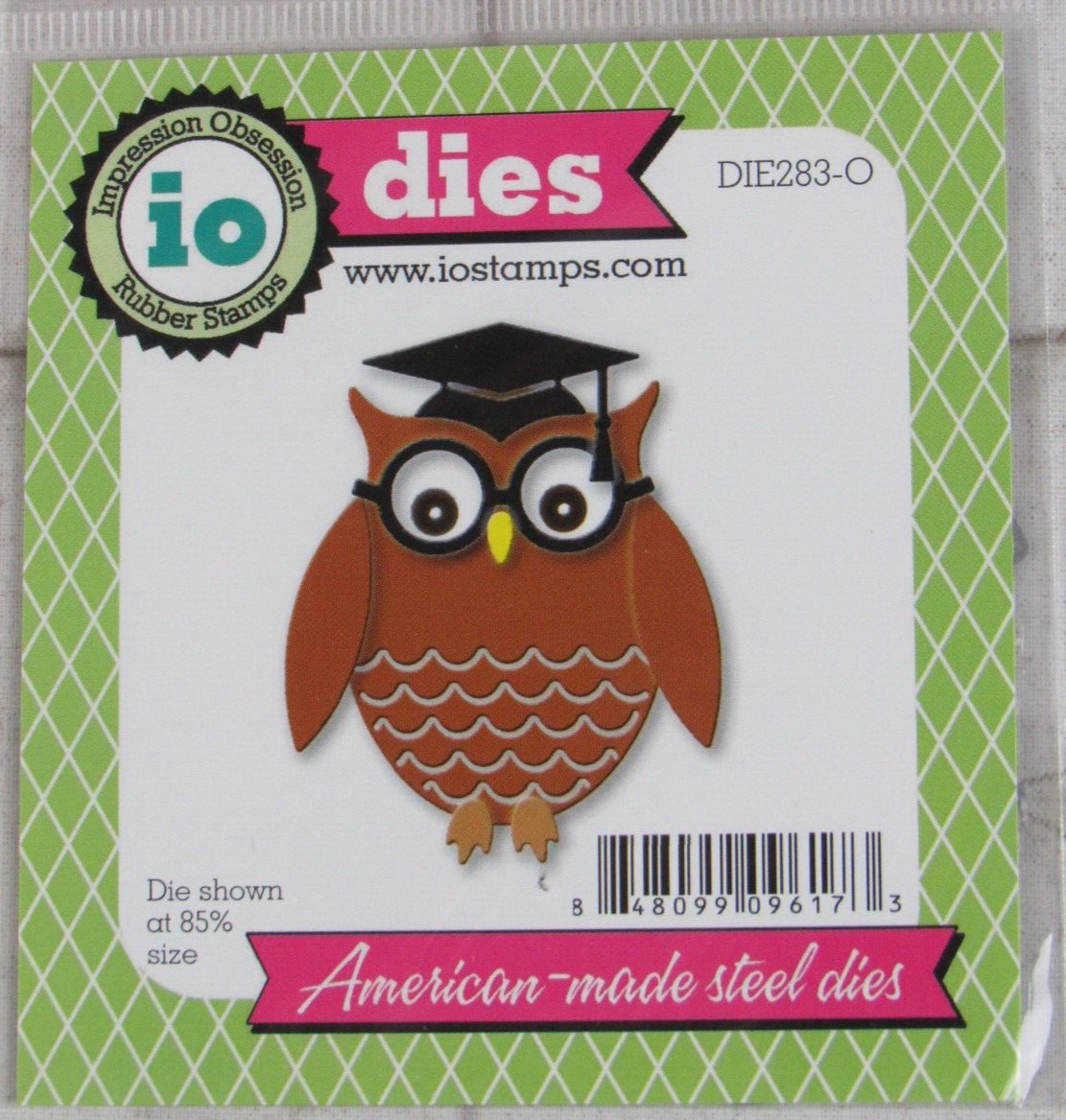 Impression Obsession Academic Owl Die Cut, DIE283-O