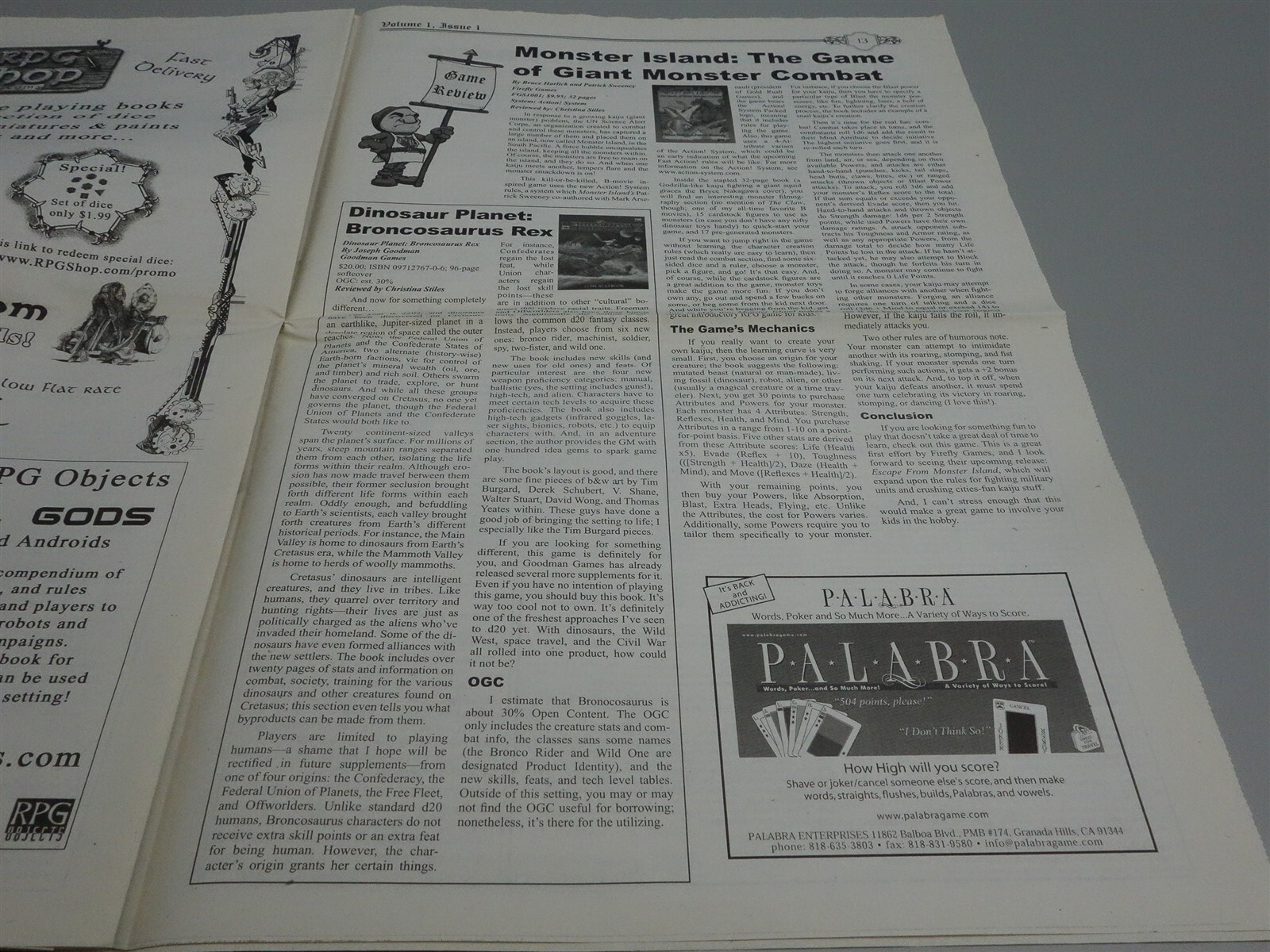 The Gaming Herald: Issue # 1