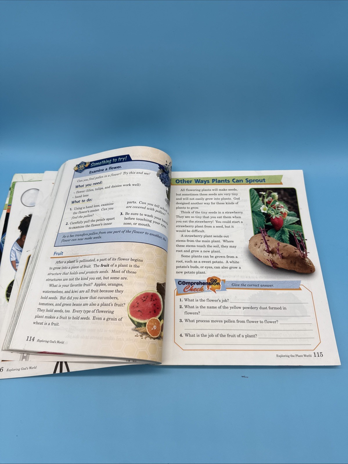 Abeka Exploring God’s World (5th Edition) Student Science WorkText 3rd Grade