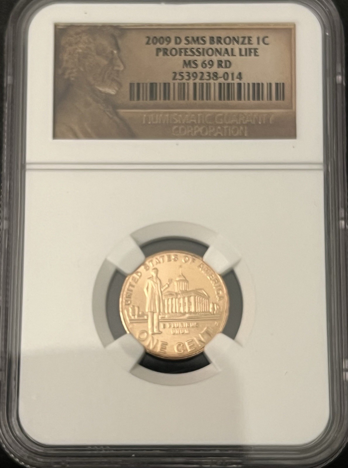 2009-D NGC SMS Bronze Lincoln Professional Life MS69 RD Spotless Look@pictures
