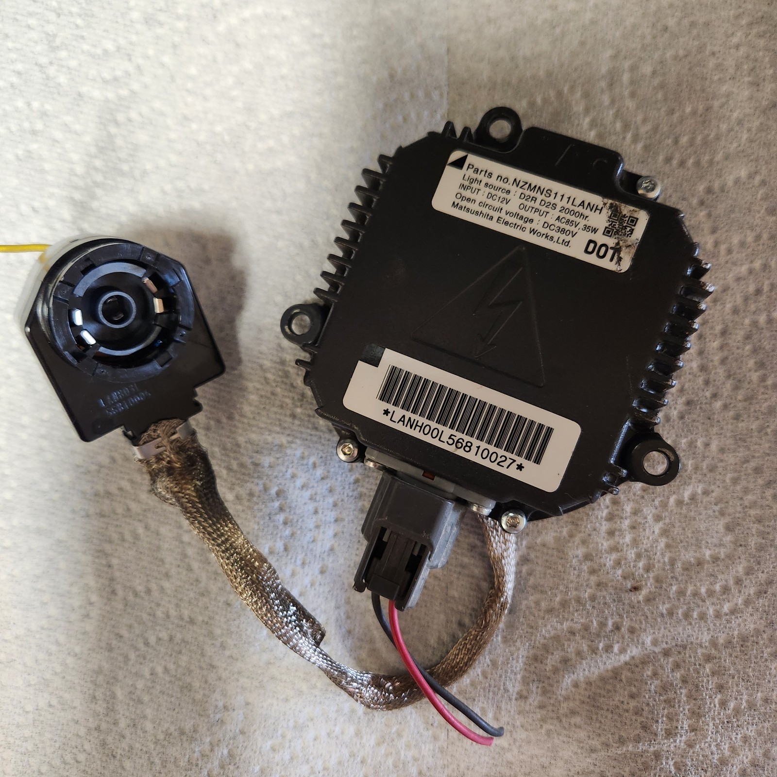 03 05 INFINITI FX/Nissan Ballast Igniter HID Light Module NZMNS111LANH OEM