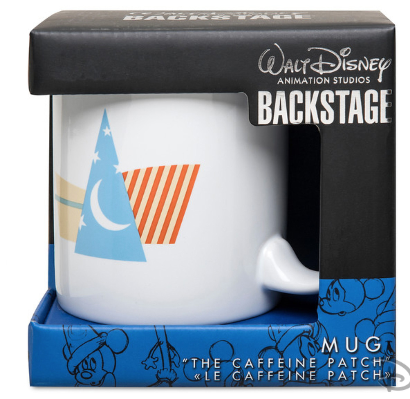 2019 Disney D23 Expo Walt Disney Animation Studios Caffeine Patch Ceramic Mug