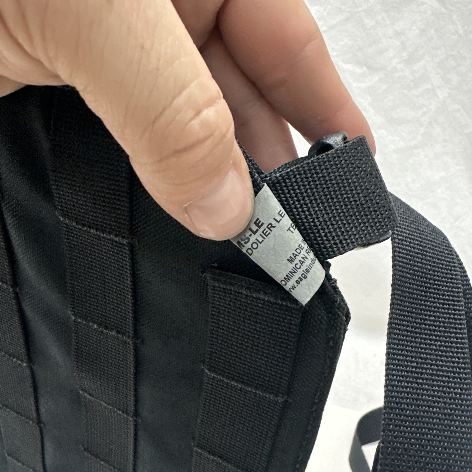 Eagle Industries Molle Bandolier Fight Strap Black E&E Active Shooter Kit