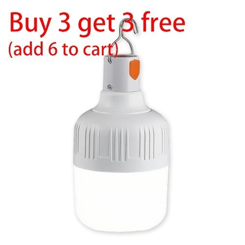 80W Portable LED Camping Light USB Rechargeable Hanging Tent Lamp Night Light