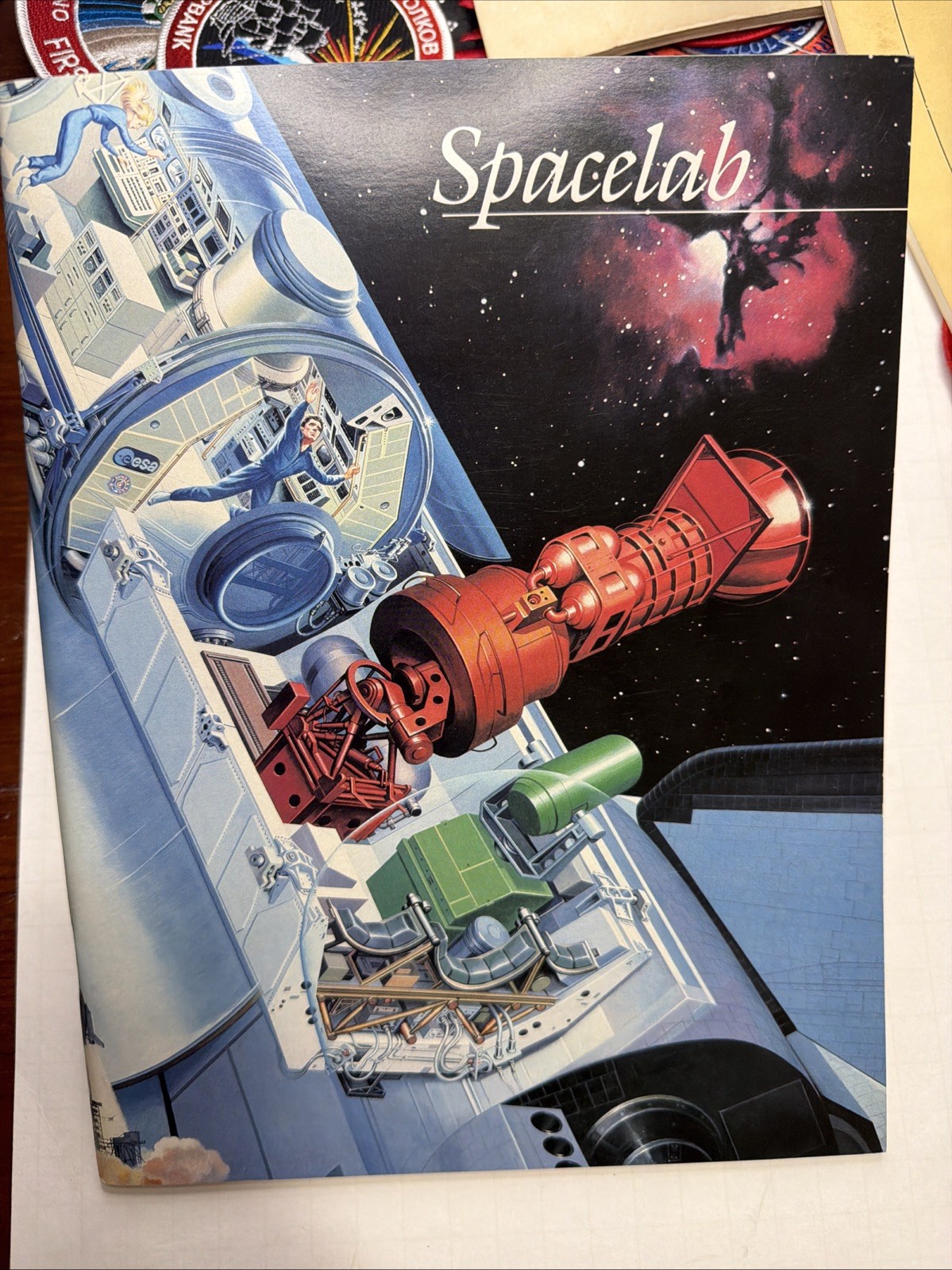 Vintage Nasa Spacelab EP-165 Official Publication international Orbit Lab