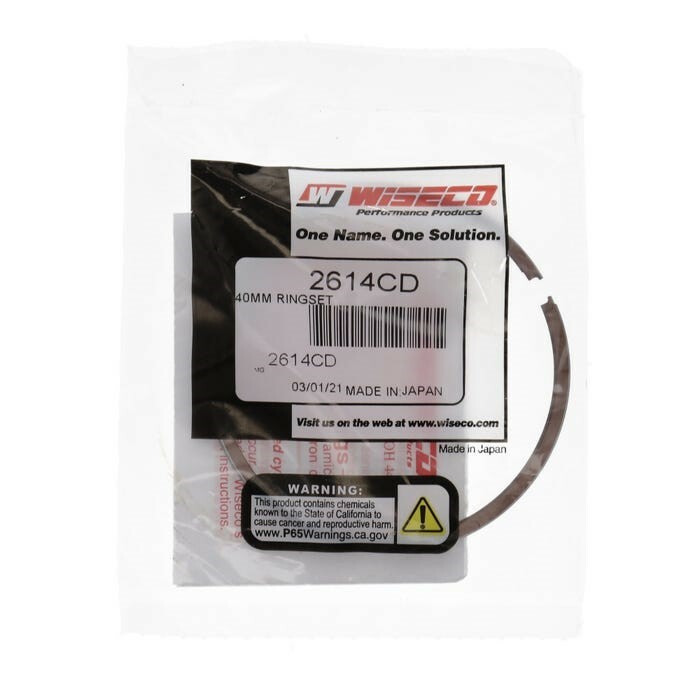 Wiseco Only 66.40mm Piston Ring Set CR250 KX250 RM250 YZ250 2614CD CR250R