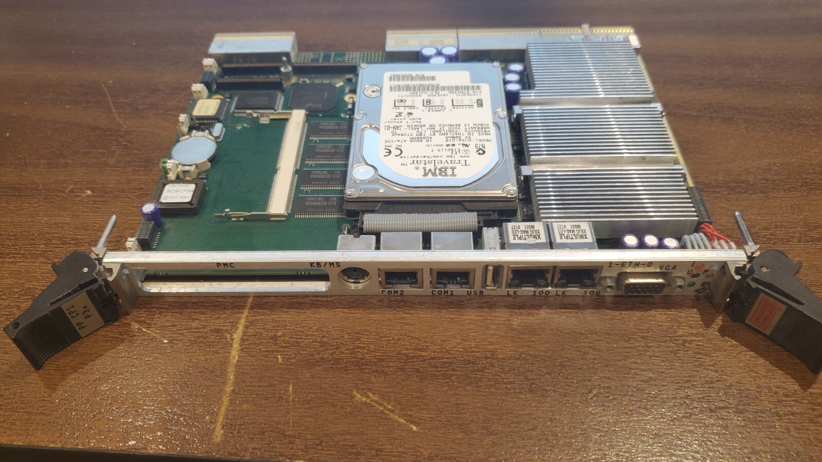 Concurrent CompactPCI bus Processor Card;  PP CP1/P3x