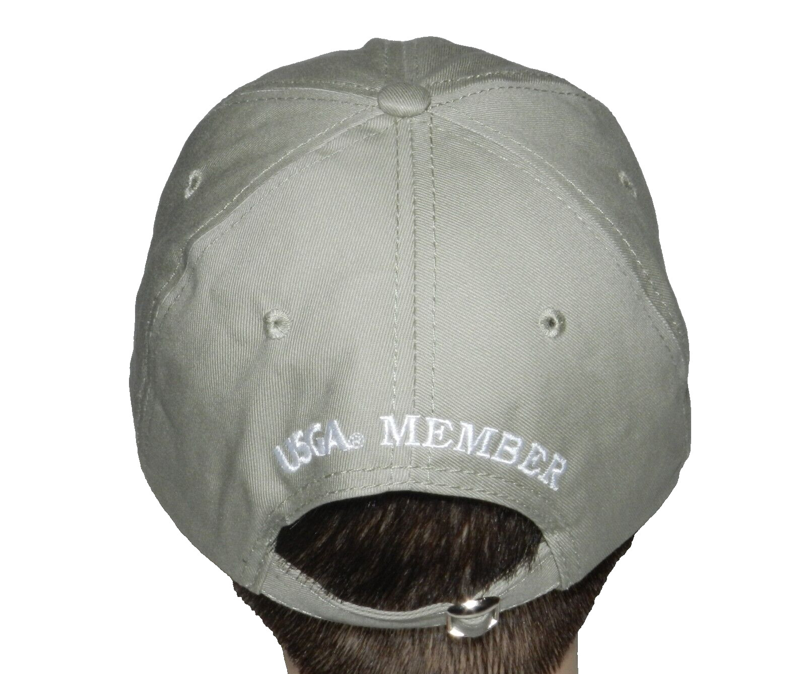 US Open PGA Golf Cap Merion 2013 USGA Member Hat Khaki Adjustable Strapback NWOT