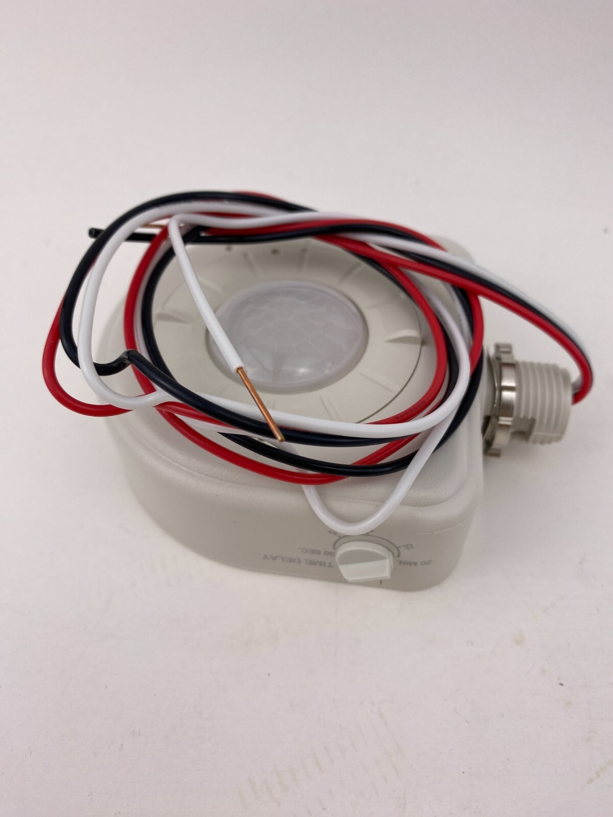 Leviton OSFHU-ITW Occupancy Sensor Fixture Mount,PIR, High Bay, White