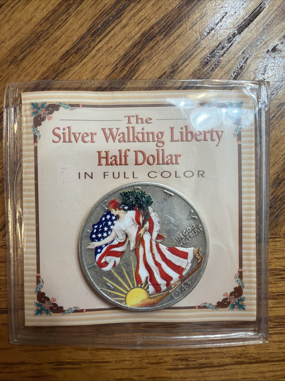1943 Walking Liberty Half Dollar Colorized (S2)