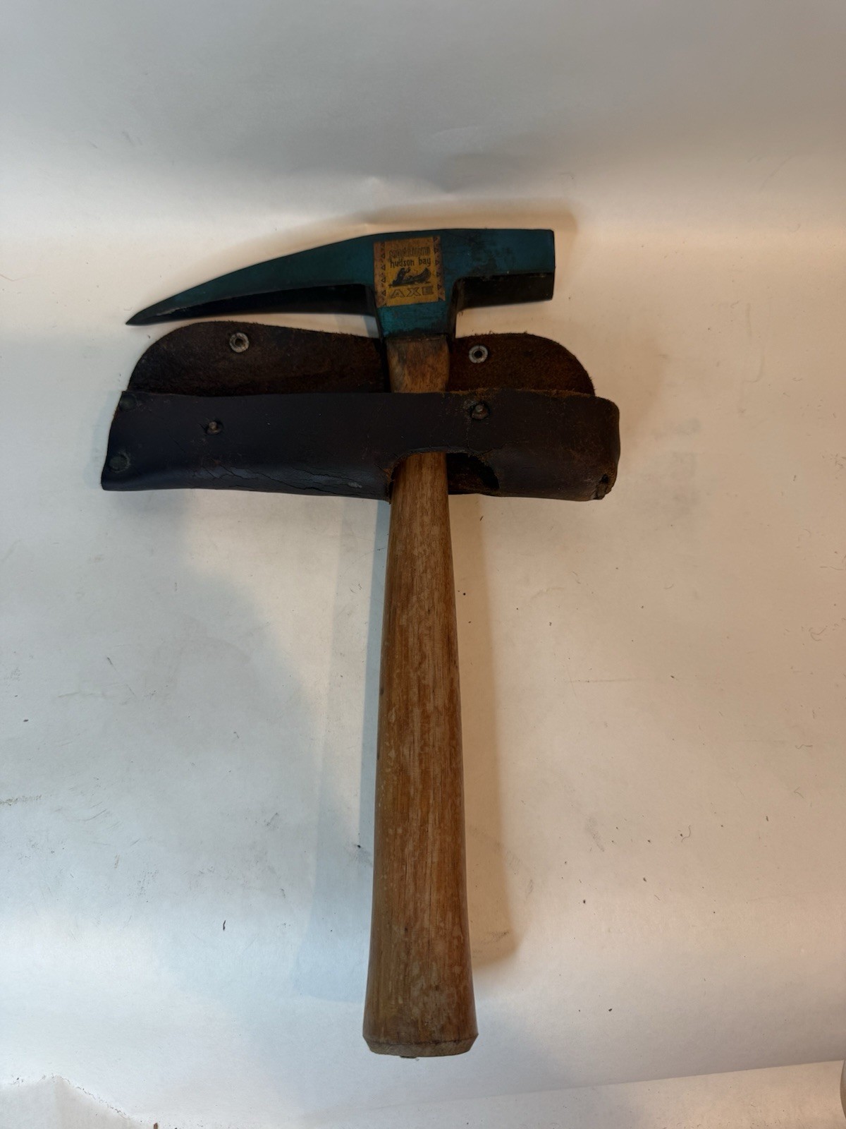 Vintage Norlund Rock Hammer Pick With Scabbard