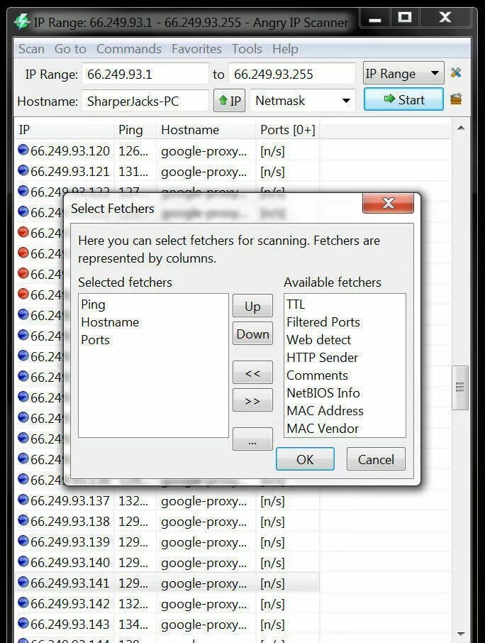 Angry IP Scanner ~ Full Network Scan & Port Scanner Software PC for Windows ~ CD