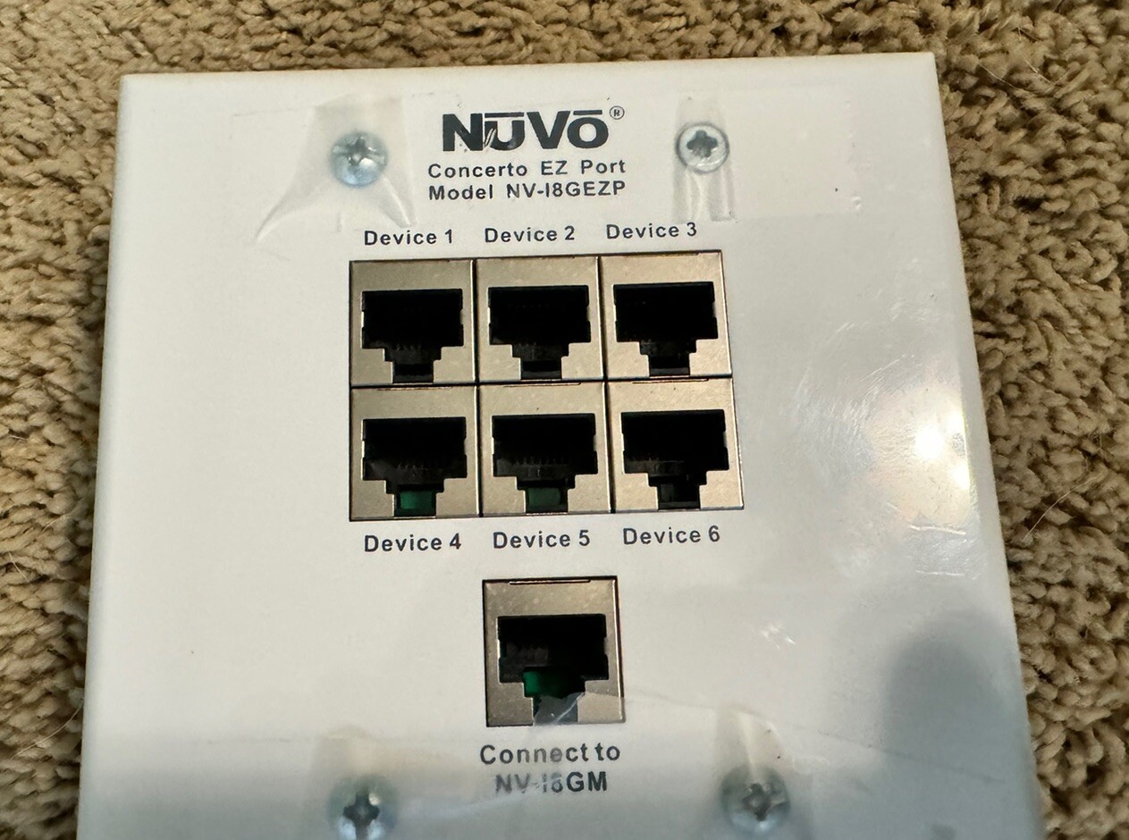 NuVo NV-I8GEZP Concerto EZ-Port for use with NV-I8GM