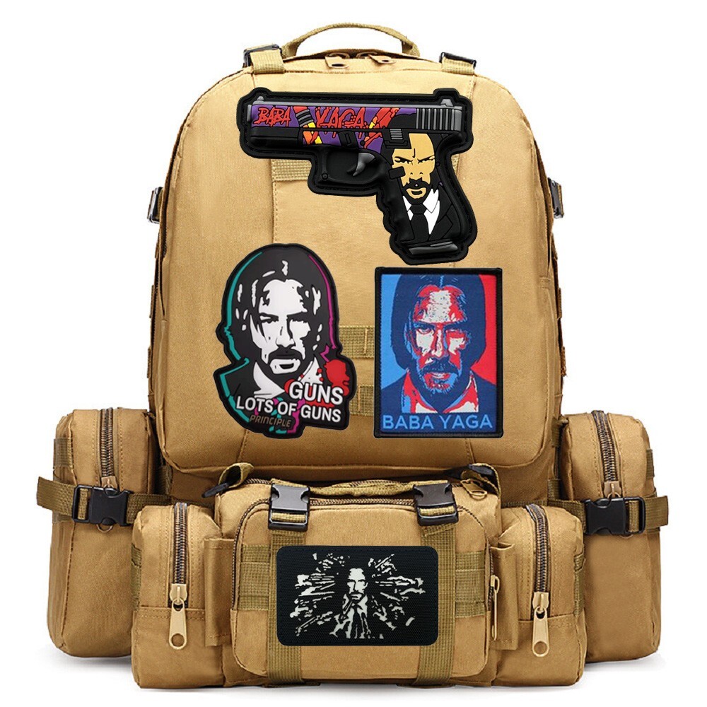 John Wick Baba Yaga Tactical Morale Patch Hook and Loop USA Seller