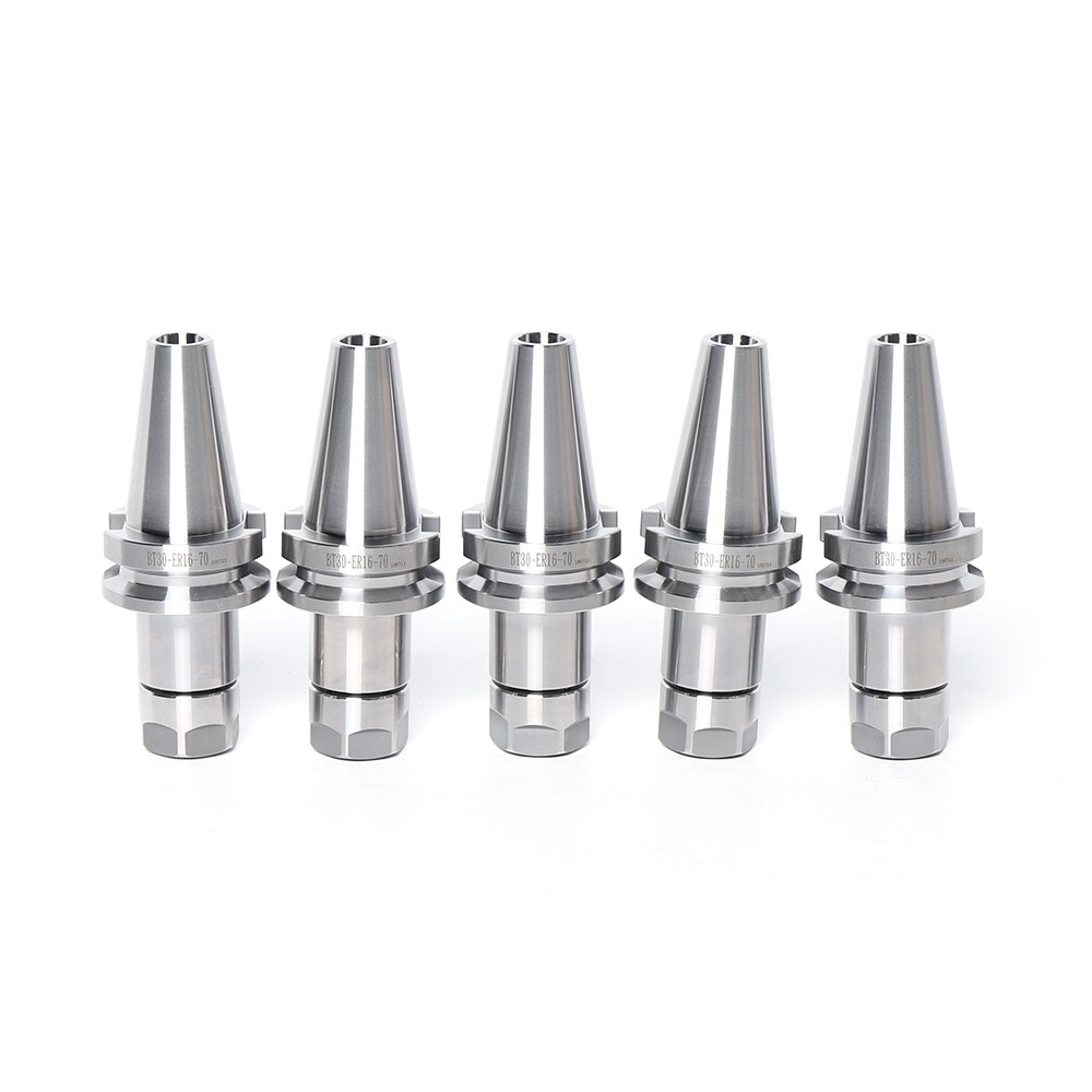 BT30 ER16 2.76" 70mm 5PCS KIT Collet Chuck Tool Holder Balance 12000RPM BT30 5PC