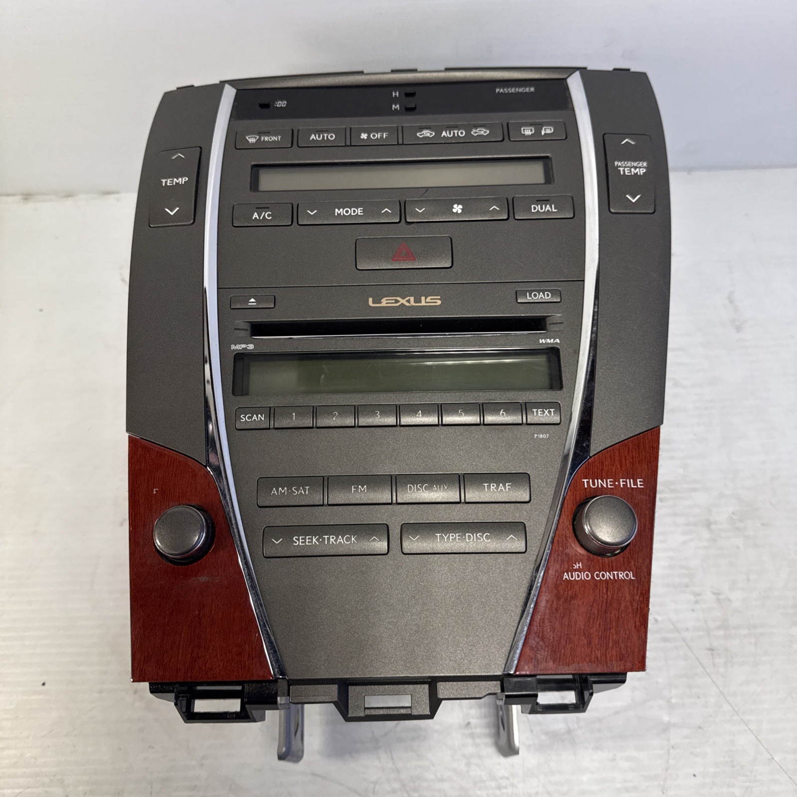 2007-2009 LEXUS ES350 RADIO AM FM CD PLAYER STEREO CLIMATE HEAD UNIT OEM
