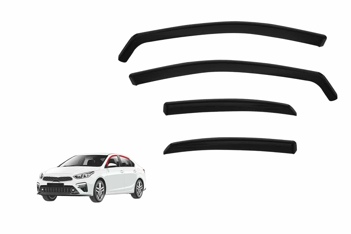 Genuine SNAPSHADES Car Weather Shields for It's a perfect fit for KIA Cerato/...