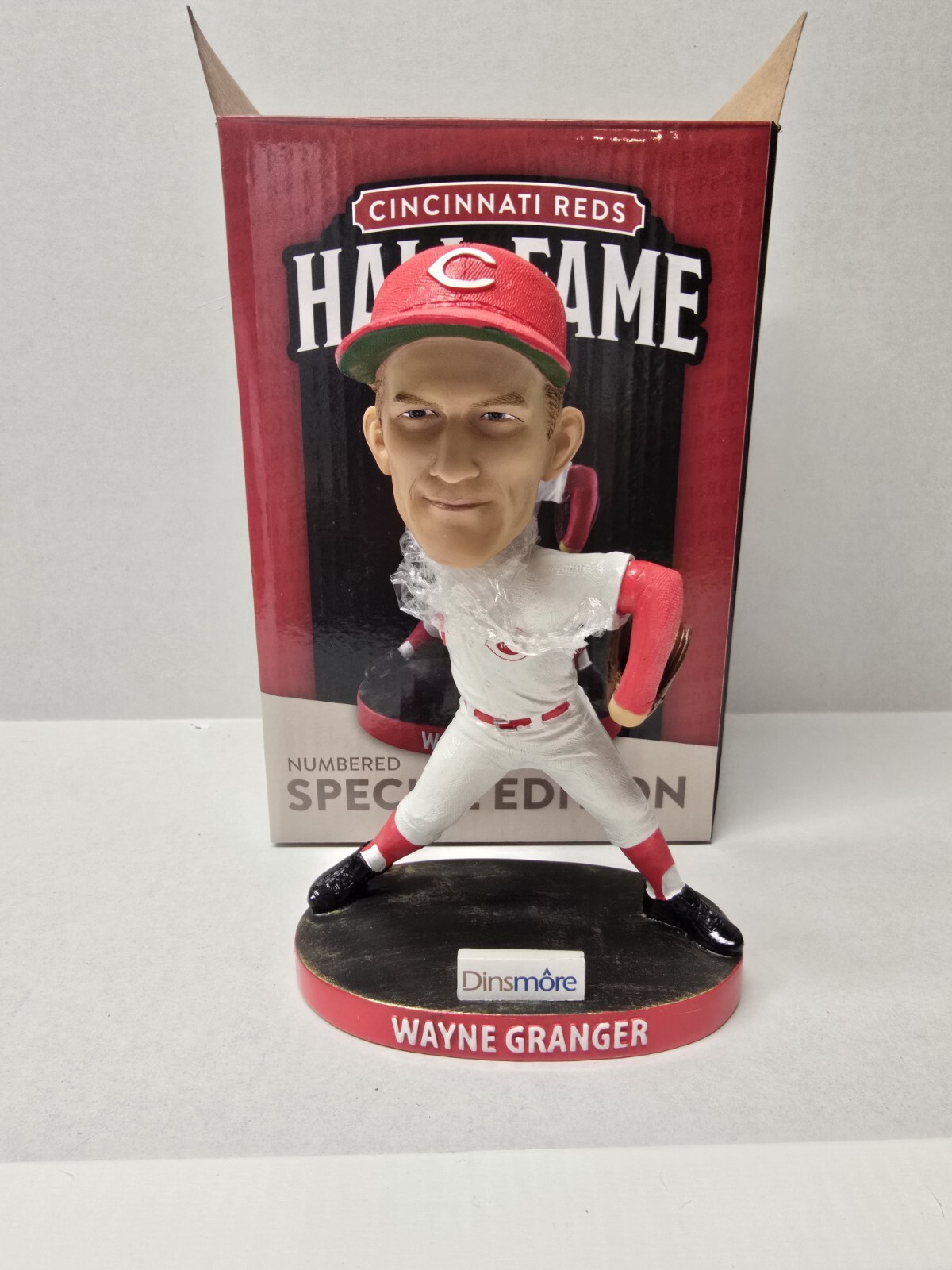 Wayne Granger 2021 Cincinnati Reds HOF Hall of Fame bobblehead LE /1000 New NIB