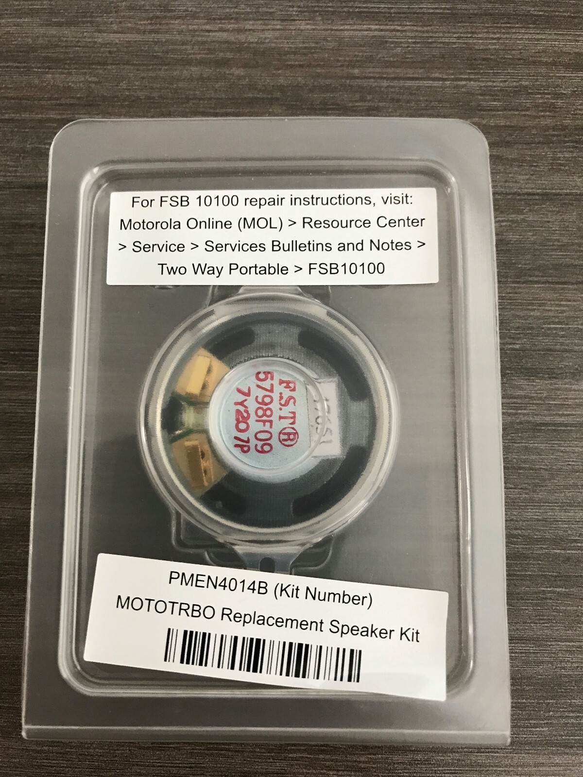 Motorola PMEN4014B Replacment Speaker Kit for Mototrbo OEM