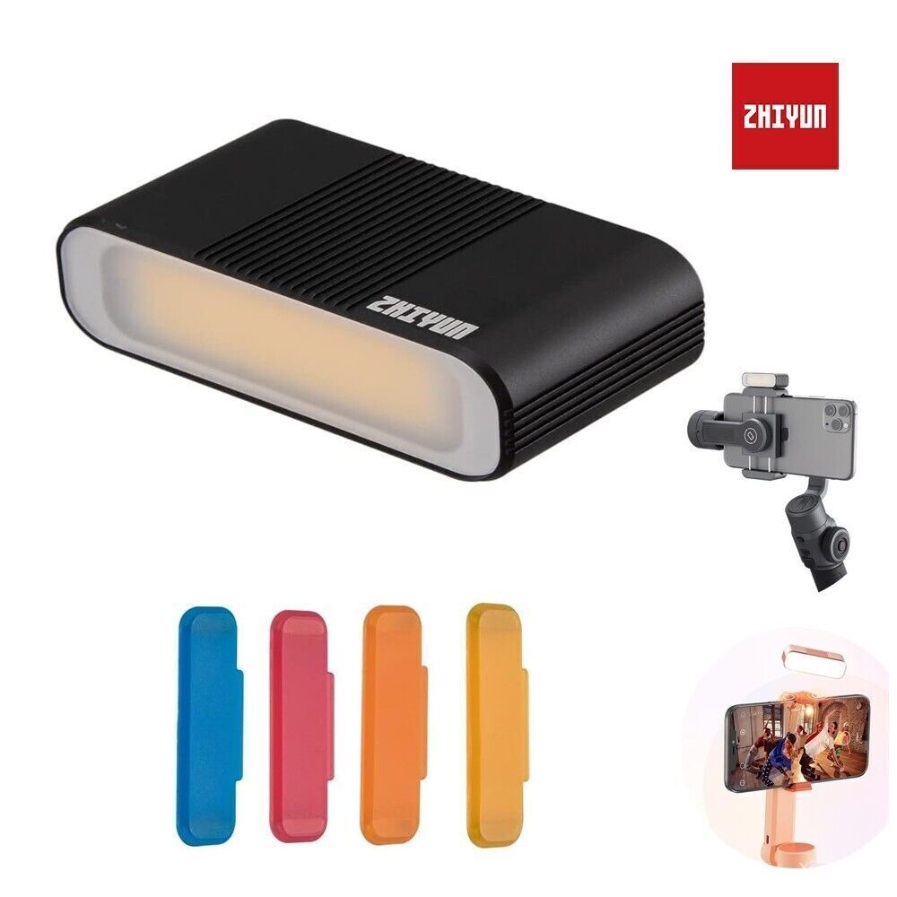 Zhiyun Smooth 5/5S AI/ Pro Stabilizer Magnetic Fill Light with 4 Light Filters